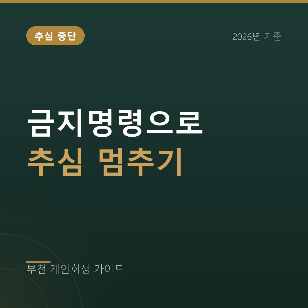 금지명령으로 추심 전화와 압류 멈추기